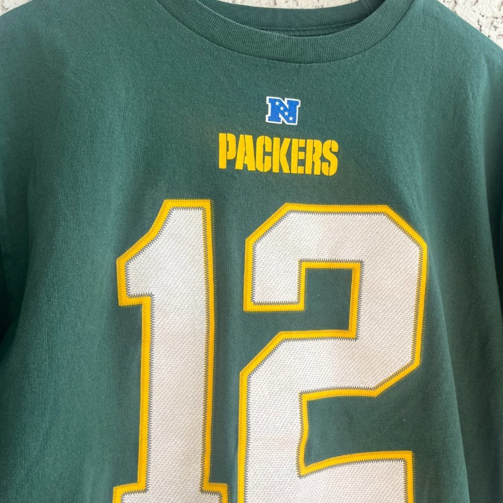 AARON RODGERS GREEN BAY PACKERS T-Shirt Men's Large - Picture 4 of 6